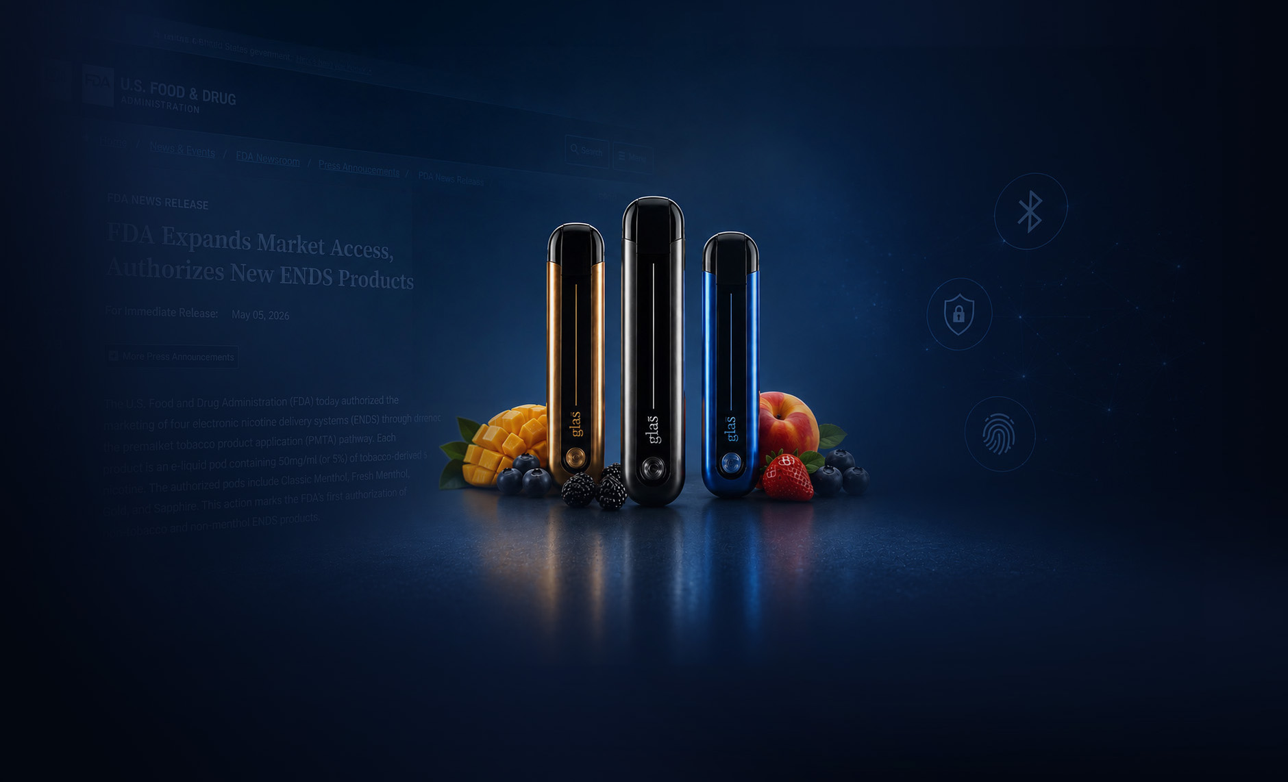 US FDA Authorizes First Fruit-Flavored Vapes, Breaking Years of Flavor Restrictions